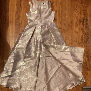 Gold formal dress